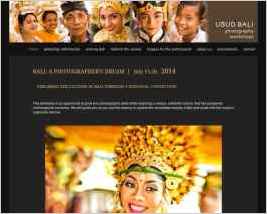 Photography Workshops in Bali, Indonesia, centered on the town of Ubud