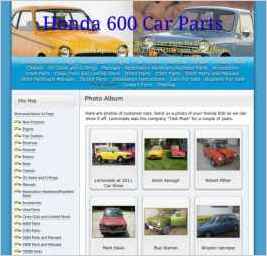 Honda 600 Car Parts