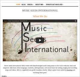 Music  Seeds International helping kids grow with music