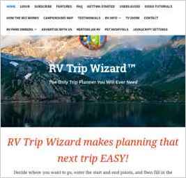 RV Trip Wizard