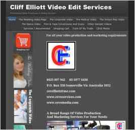 Cliff Elliott Video Edit Services