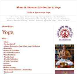 Shanthi Bhavana Meditation & Yoga