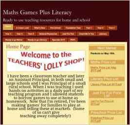 Maths Games Plus Literacy
