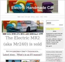 Electric Handmade Car