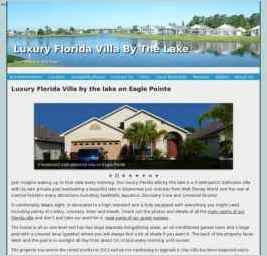 Florida Villa by the Lake