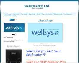 Wellsys (Pty) Ltd. Water for Wellness