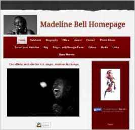 Madeline Bell Homepage