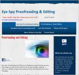 Eye Spy Proofreading & Editing
