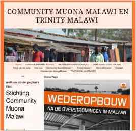 Community Muona Malawi en Trinity Malawi