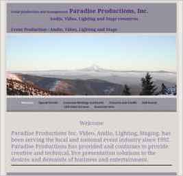 Paradise Productions Inc