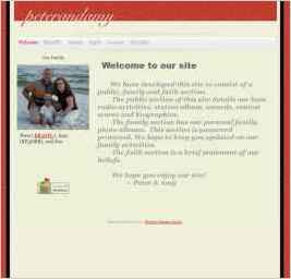 Peter & Amy's Website