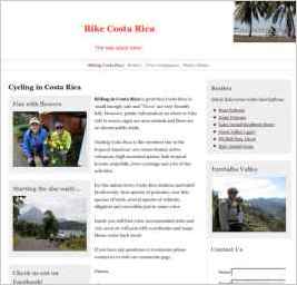 Bike Costa Rica Cycling Information