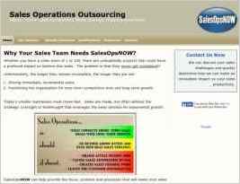 Sales Operations Outsourcing