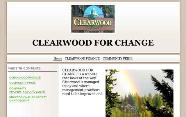 Clearwood For Change
