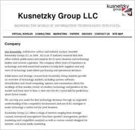 Kusnetzky Group LLC IT Industry Analysis