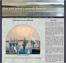 Tim and Jenny's Orkney Website