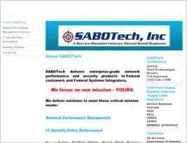 SABOTech - A Service Disabled Veteran Owned Small Business