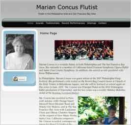 Marian Concus, Flutist