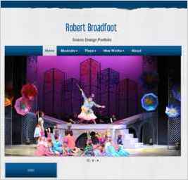 Robert Broadfoot, Scenic Designer