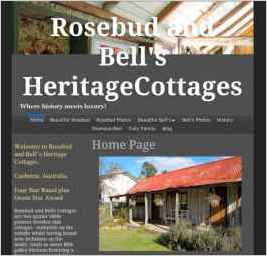 Rosebud Heritage Cottages, Canberra Australia