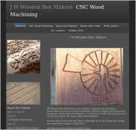 J H Wooden Box Makers - CNC Wood Machining