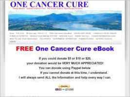 www.OneCancerCure.com