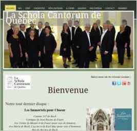 La Schola Cantorum de Québec