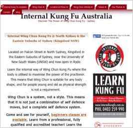 Internal Kung Fu Australia