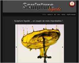 Sculpture liquide