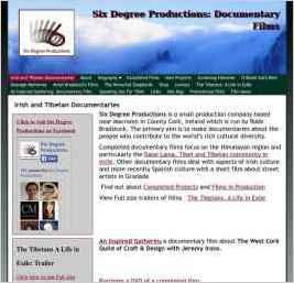 Six Degree Productions. Documentary Films