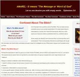 "Amarel - It means "The message, or word, of God"."