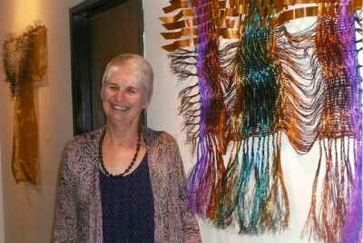 Susan at Opening of solo show