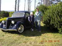 Shopman and Beep with 36 Ford