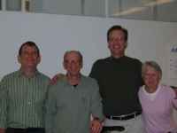 The Redwood Middle School Bike-to-Work team. I'm the tall guy.