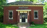 Berry Memorial Library in Buxton, Maine