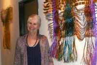 Susan at Opening of solo show